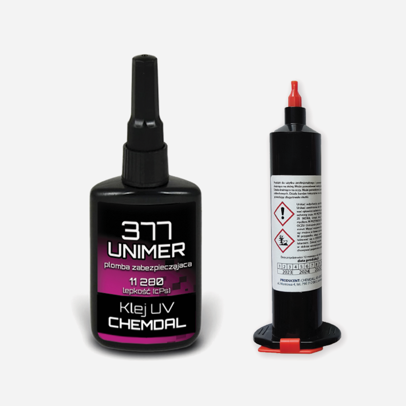 Klej UV plomba zabezpieczająca Unimer 377 gęsty