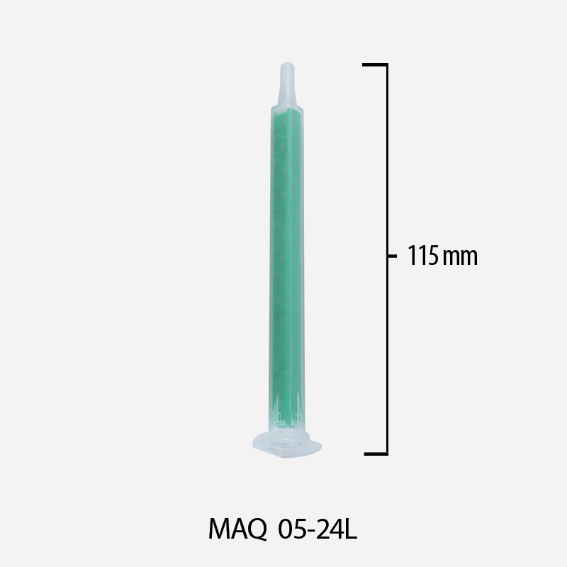 Mikser statyczny 1:1, 2:1 System A do kartuszy 50 ml, dł. 115mm / śr. wew. 5.3mm, MAQ 05-24L