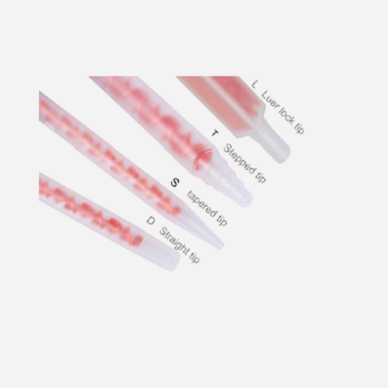 Mikser statyczny 4:1, 10:1 System B do kartuszy 25 ml, 50 ml, dł. 77mm / śr. wew. 3mm MBHX 03-16S - obrazek 2